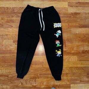 Nickelodeon Rugrats Sweatpants Tommy Chuckie Angelica Medium (7-9)